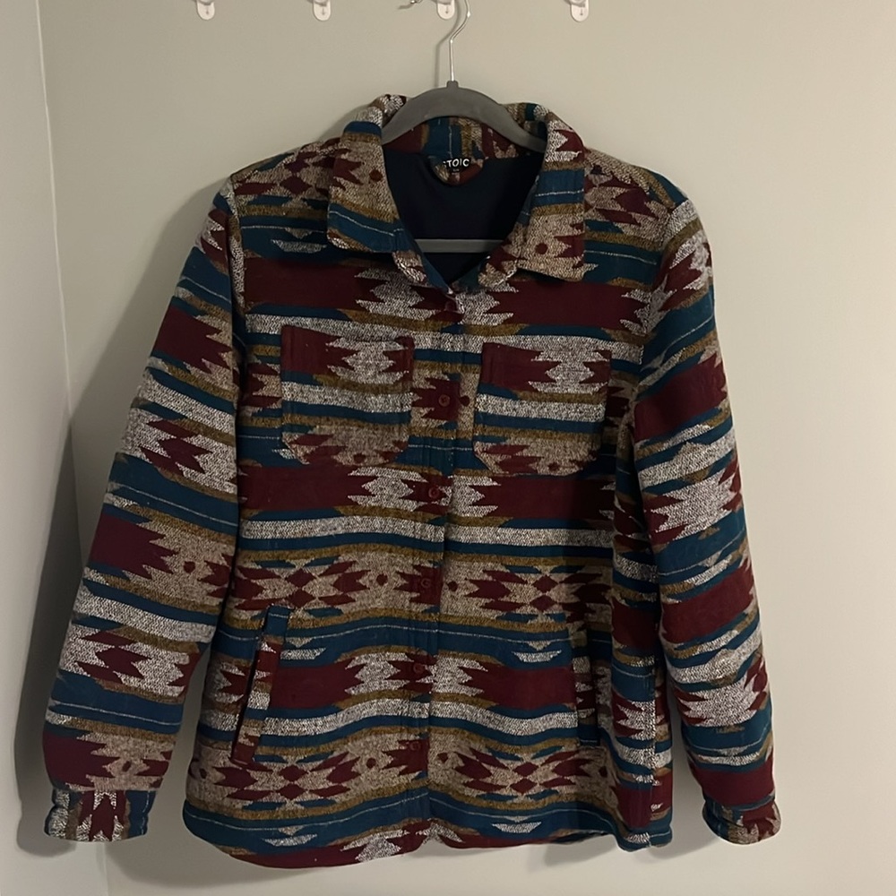 Women’s Stoic Flannel Shirt Jacket